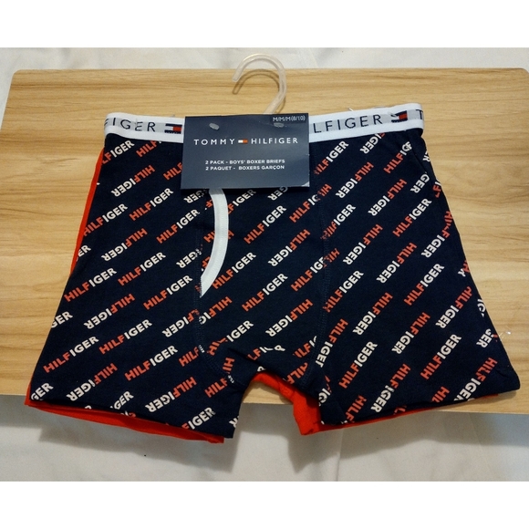Tommy Hilfiger Other - Tommy Hilfiger Boy's 2 Pack Boxer Briefs Medium 8/10 NWT